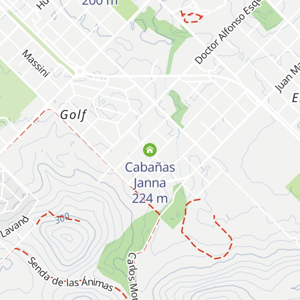 Map of Cabañas Janna