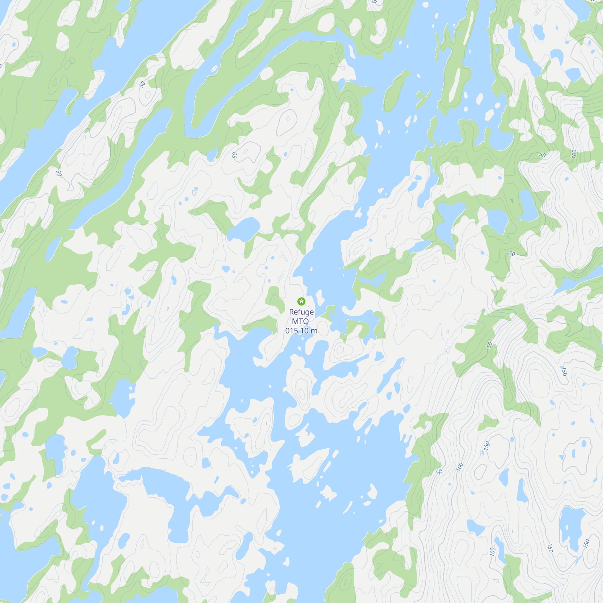 Refuge MTQ-015 map