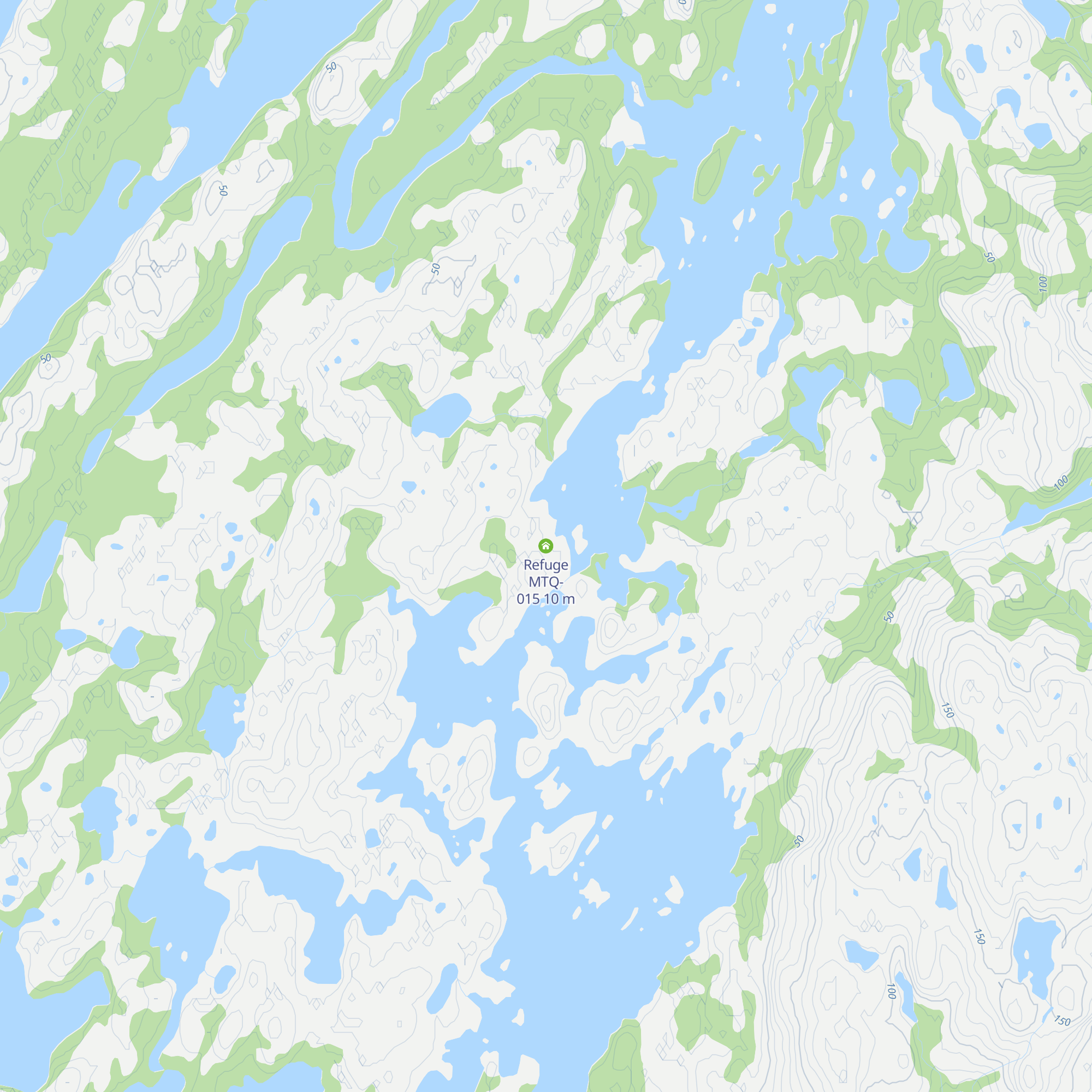 Refuge MTQ-015 map