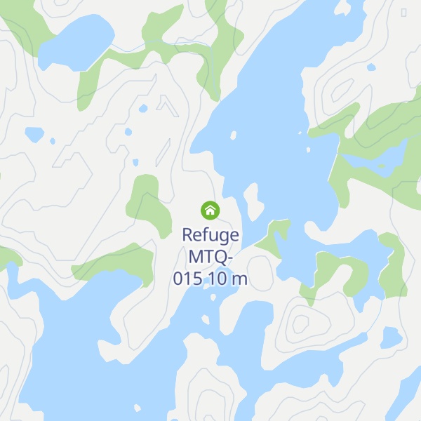 Map of Refuge MTQ-015