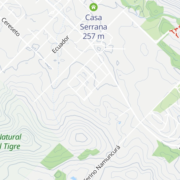 Map of Cabañas Don Bosco