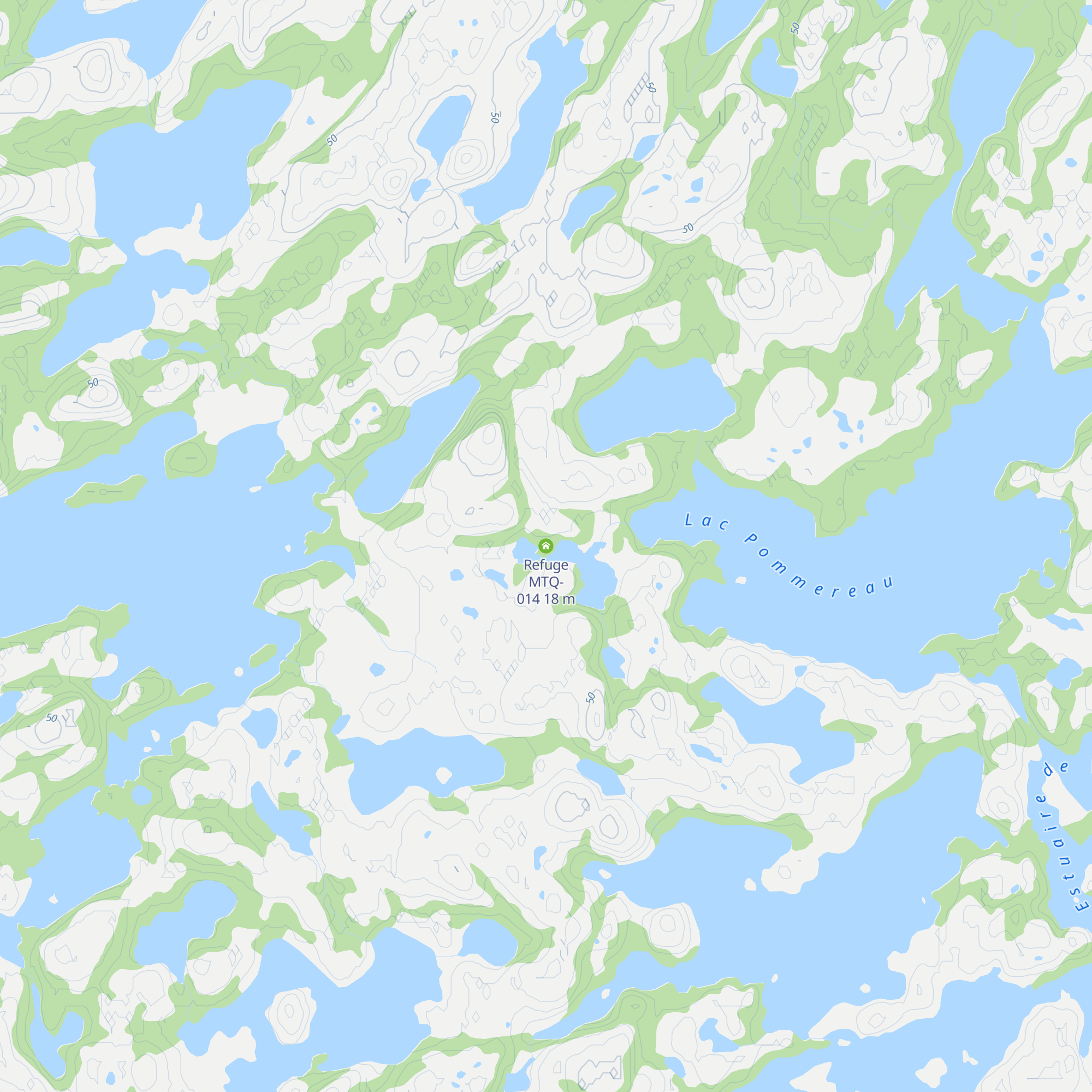 Refuge MTQ-014 map