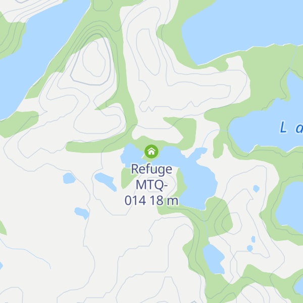 Map of Refuge MTQ-014