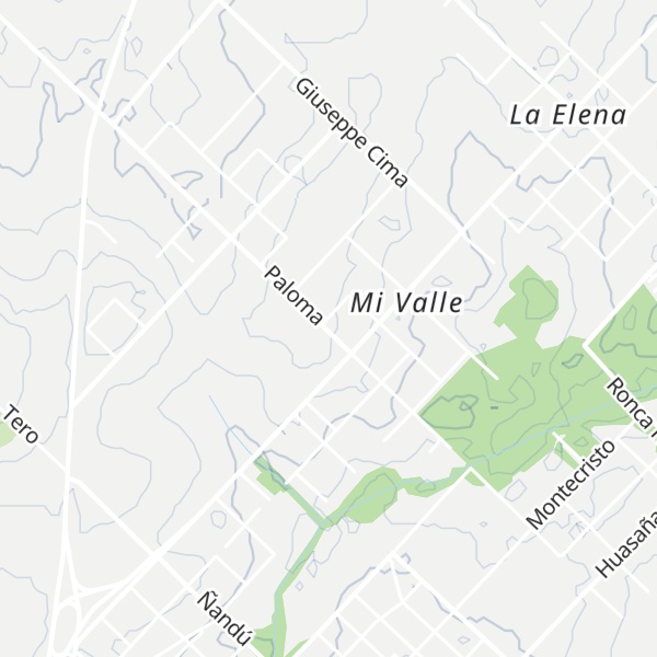 Map of Cabañas Los Búhos