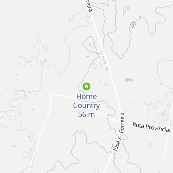 Map of Home Country