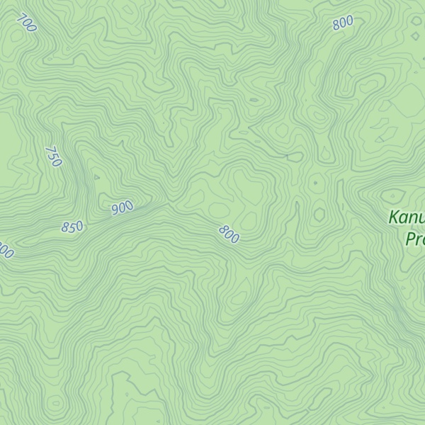 Map of Makaparima Mountain