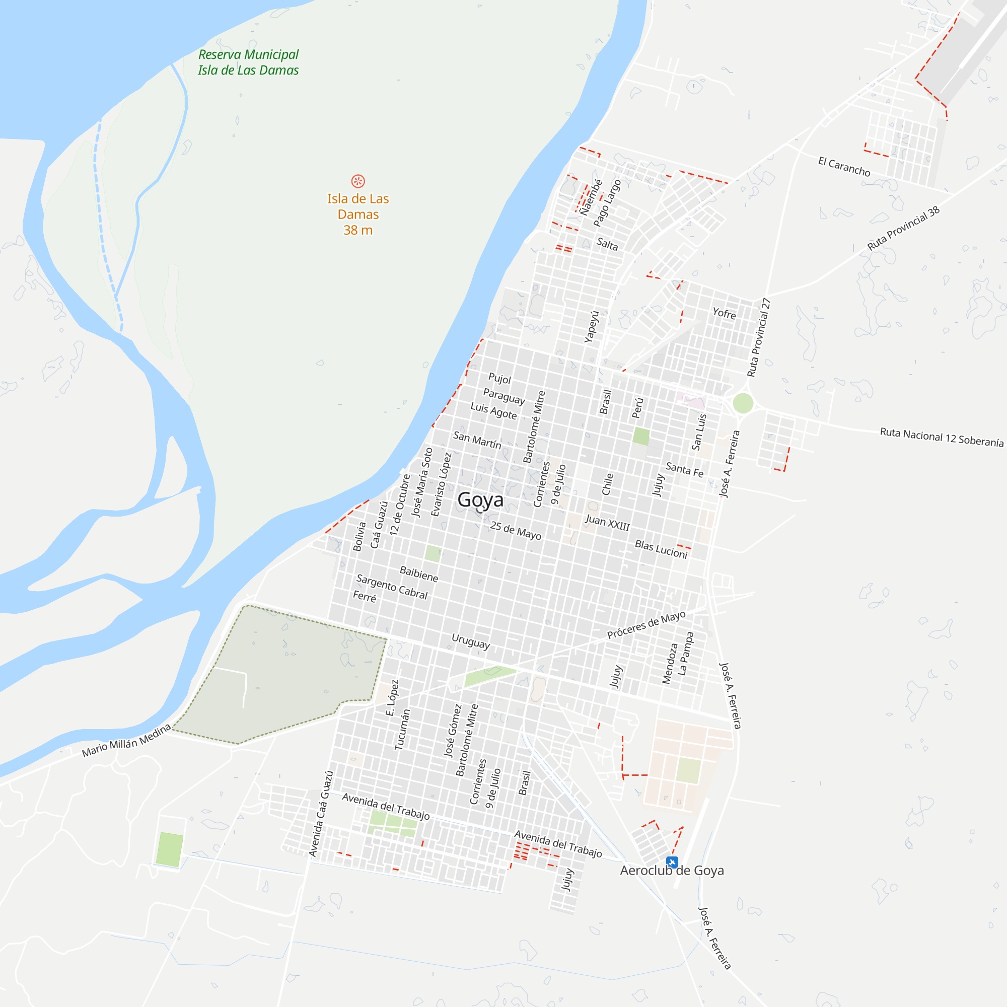 Dirección de Turismo map