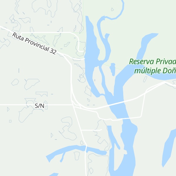 Map of Cabañas Portal del Humedal