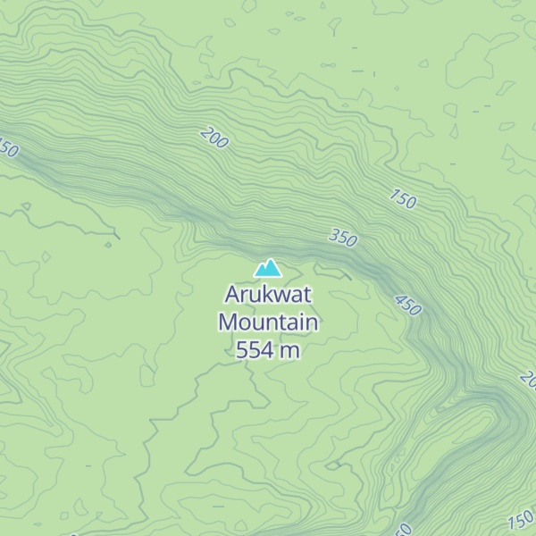 Map of Arukwat Mountain