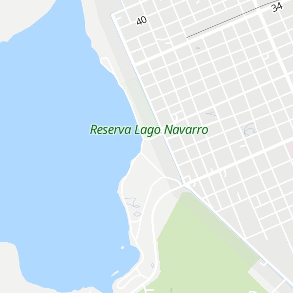 Map of Cabañas Laguna Soleada