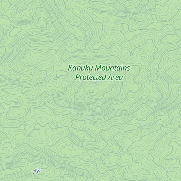 Map of Ibestawa Mountain