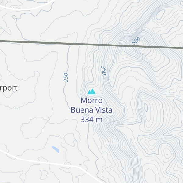 Map of Morro Buena Vista