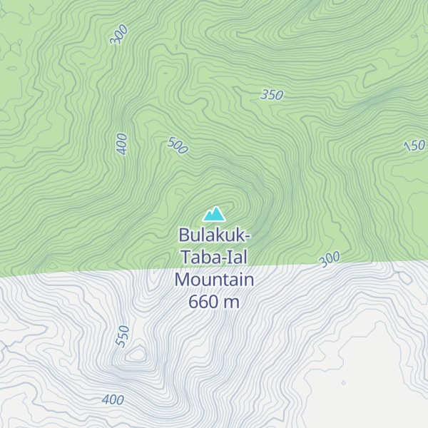 Map of Bulakuk-Taba-Ial Mountain