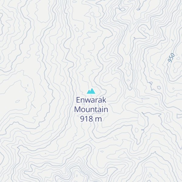 Map of Enwarak Mountain