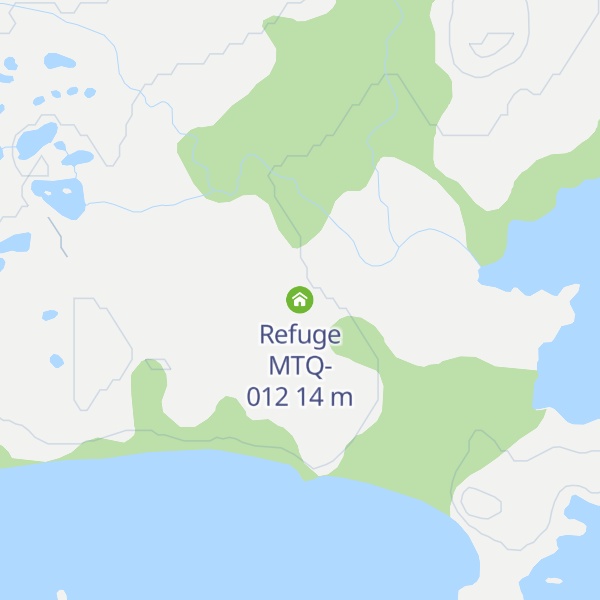 Map of Refuge MTQ-012
