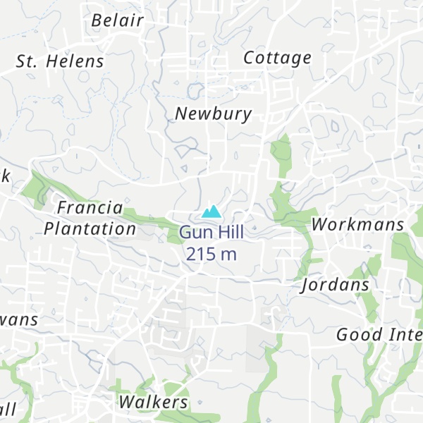 Map of Gun Hill