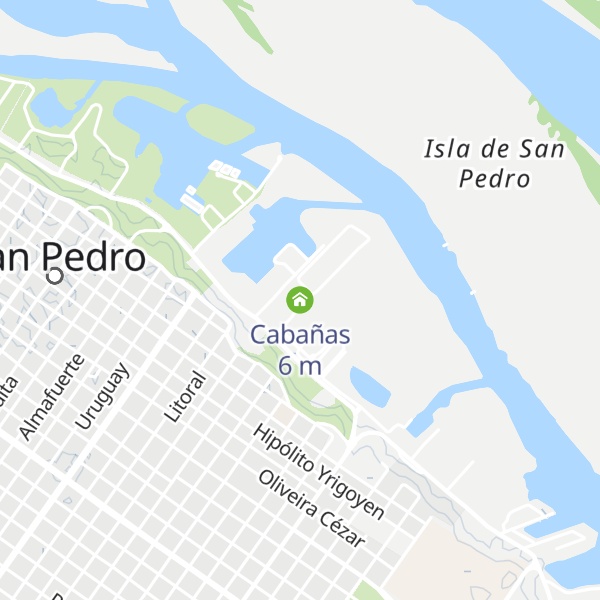 Map of Cabañas