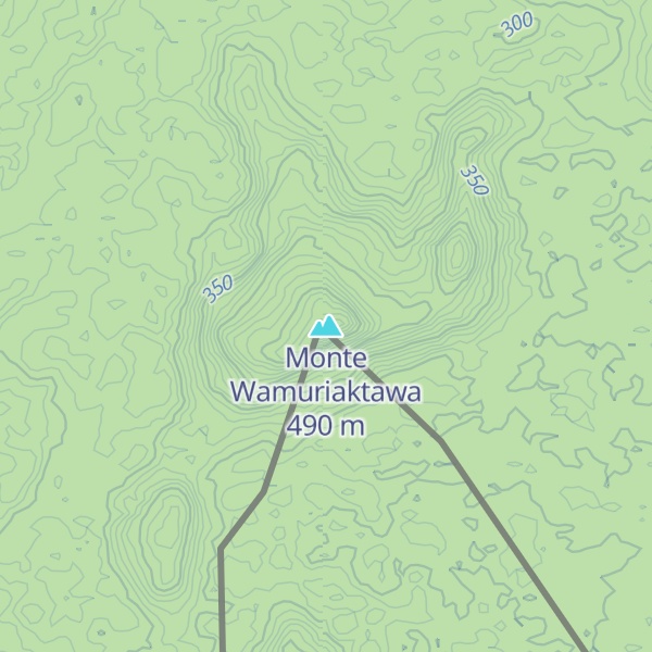 Map of Monte Wamuriaktawa