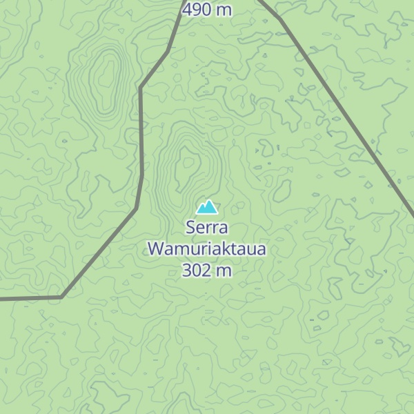 Map of Serra Wamuriaktaua