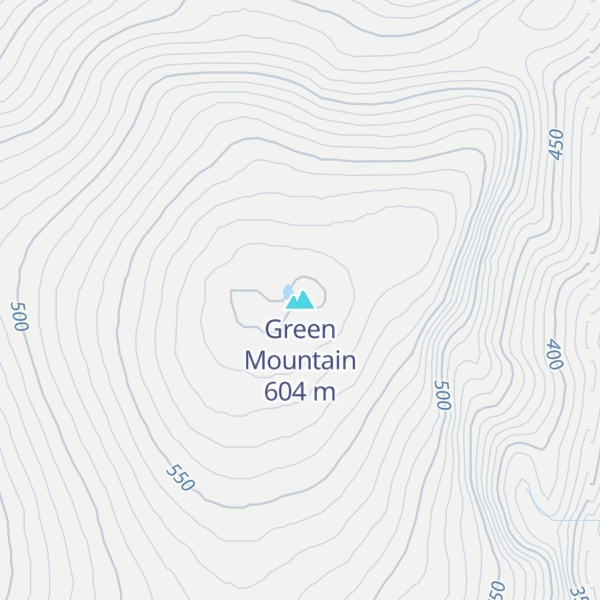 Map of Green Mountain