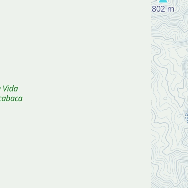 Map of Cerro Santa Bárbara