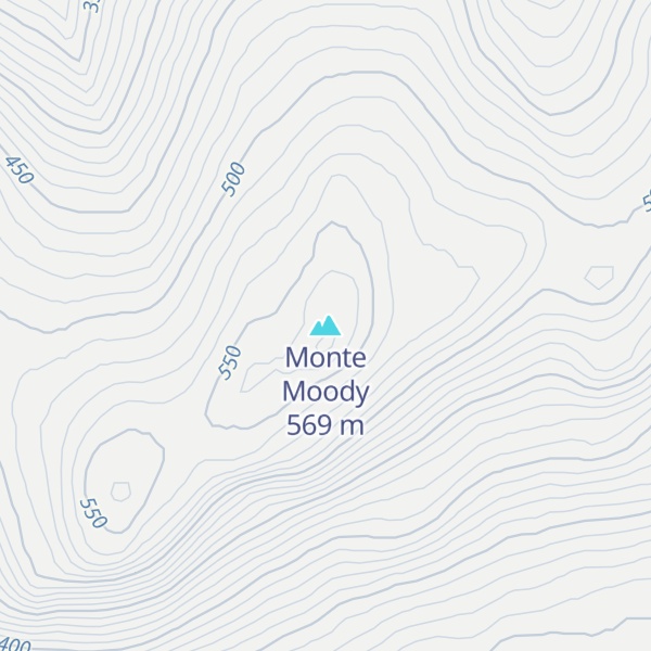 Map of Monte Moody