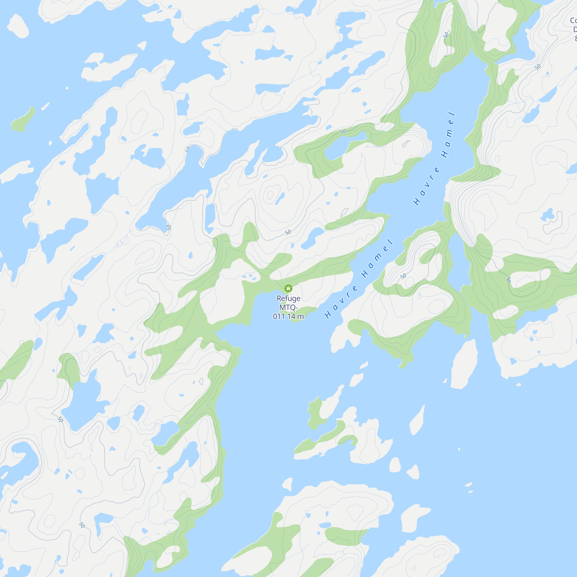 Refuge MTQ-011 map