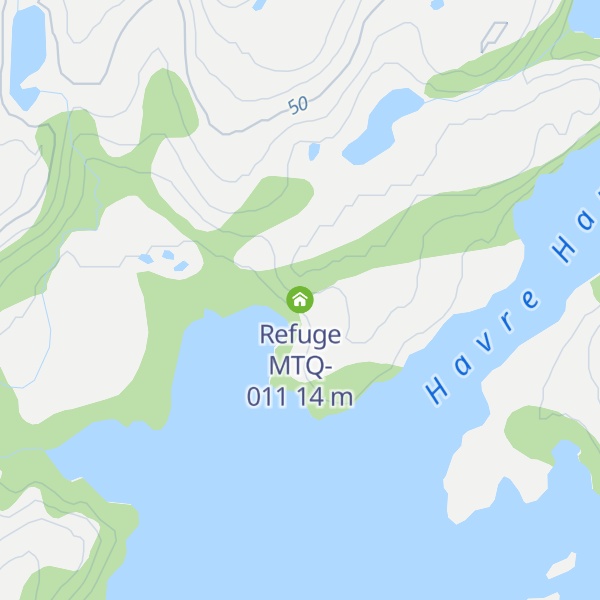 Map of Refuge MTQ-011