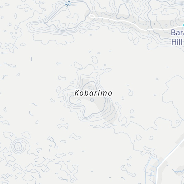 Map of Kobarimo Hill