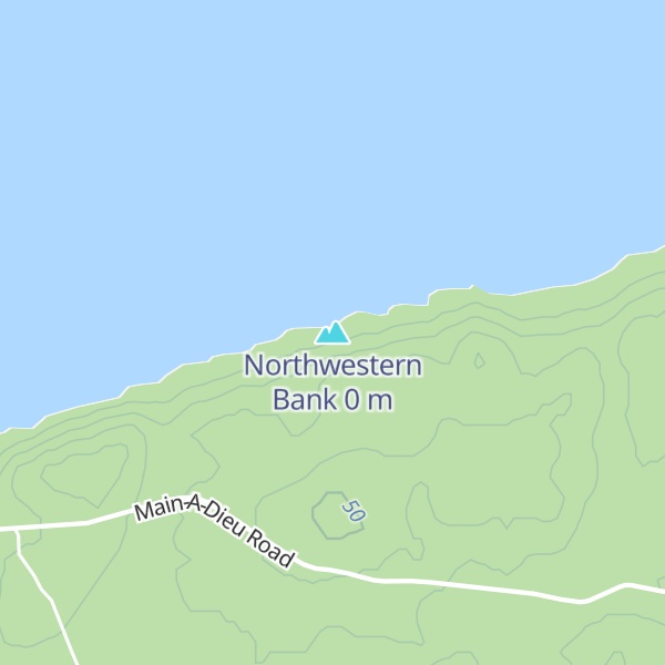 Map of Northwestern Bank