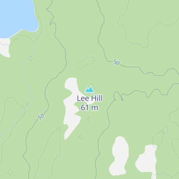 Map of Lee Hill
