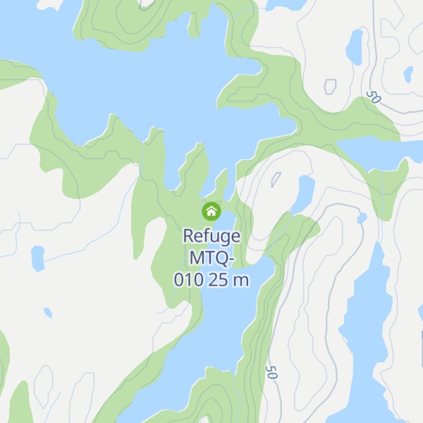 Map of Refuge MTQ-010