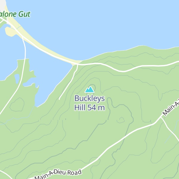 Map of Buckleys Hill