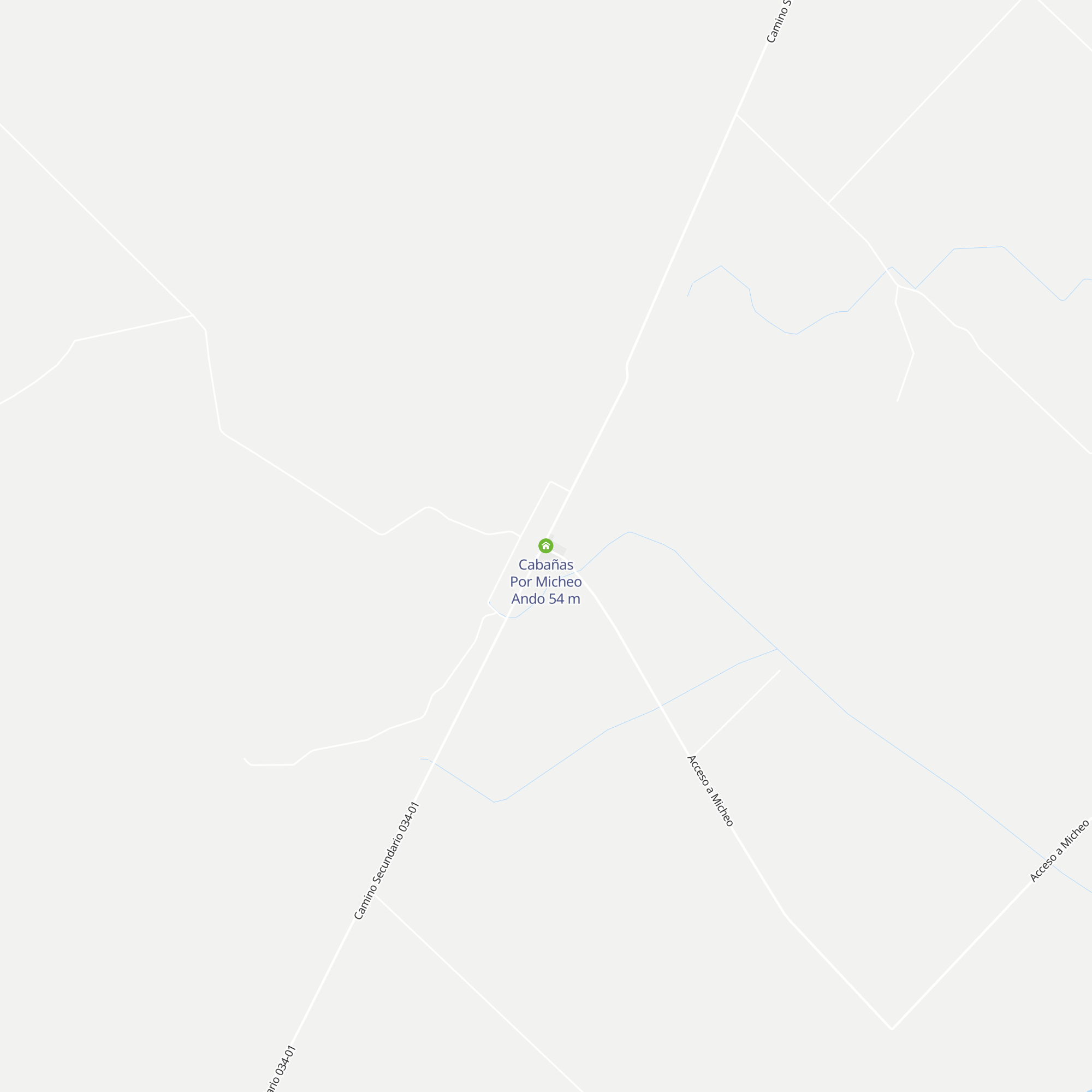 Cabañas Por Micheo Ando map