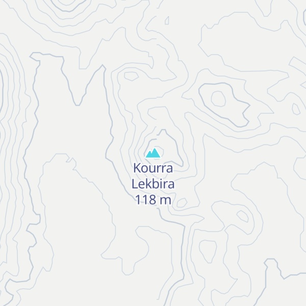Map of Kourra Lekbira