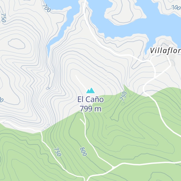 Map of El Caño