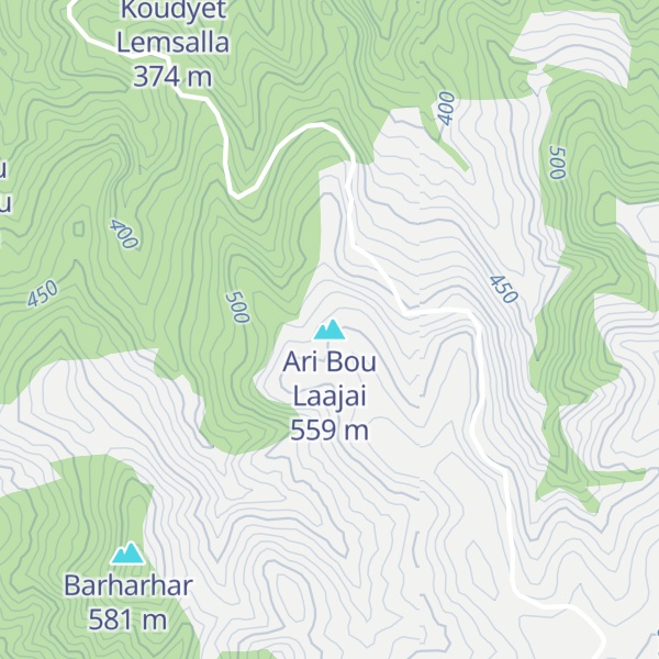 Map of Ari Bou Laajai