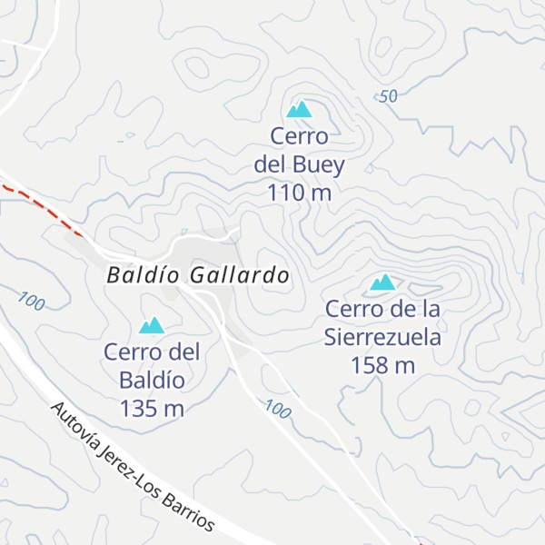 Map of Loma de la Sierrezuela
