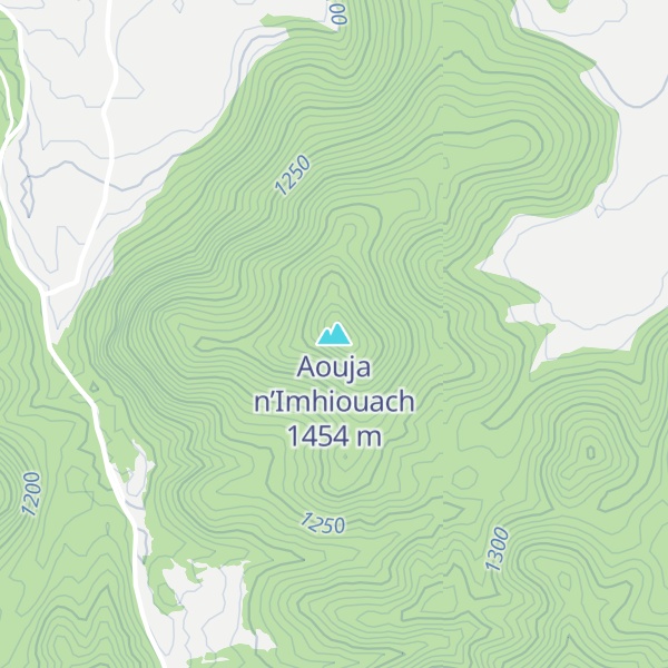Map of Aouja n’Imhiouach