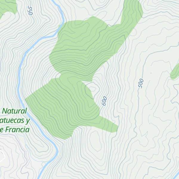 Map of Pico del Monte de Valverde