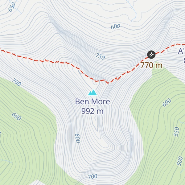 Map of Ben More