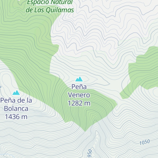 Map of Peña Venero
