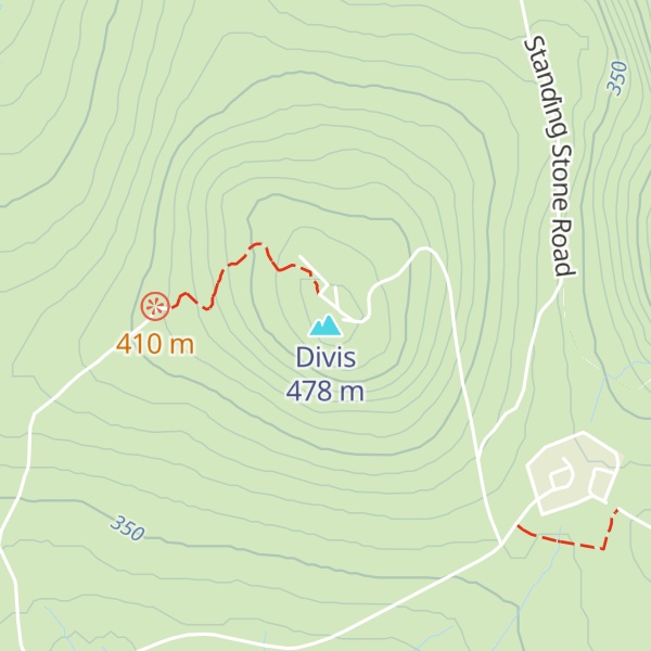 Map of Divis