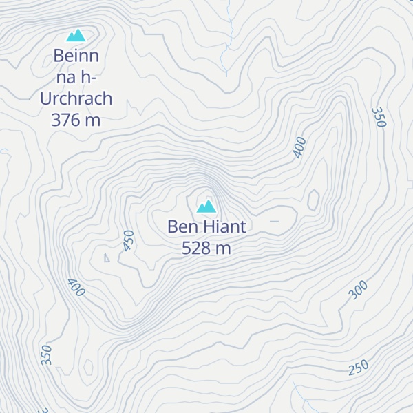Map of Ben Hiant