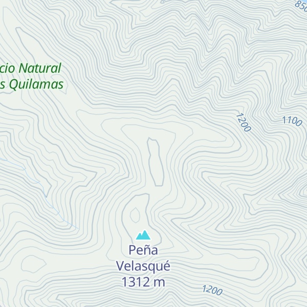 Map of Peña del Gallo