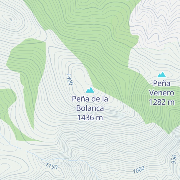 Map of Peña de la Bolanca