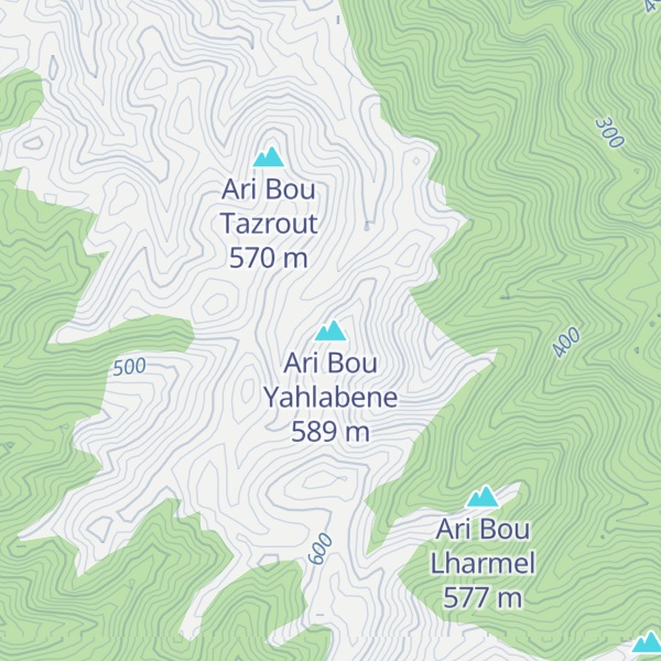 Map of Ari Bou Yahlabene