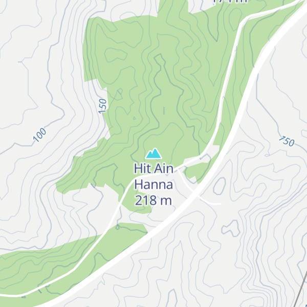 Map of Hit Ain Hanna