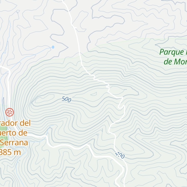Map of Alto de la Serrana