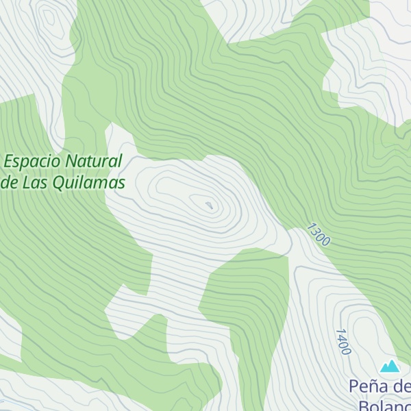 Map of Pico de la Cueva